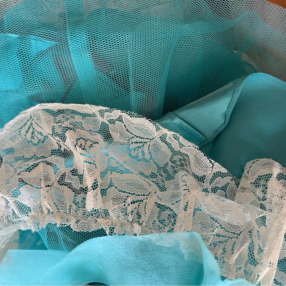 Betsy’s & Johnson Turquoise Evening Tea Party / Cupcake Dress - Picture 8 of 8